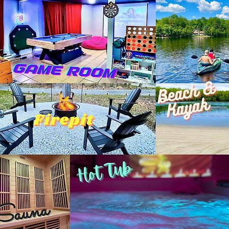 Zen Spa Oasis Retreat Sauna/Hotub/Firepit/Fun/Gameroom Blakeslee Exterior photo